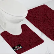GORILLA GRIP Bathroom Rug Sets, Soft Chenille