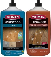 Weiman Hardwood Floor Cleaner and Polish Restorer Combo