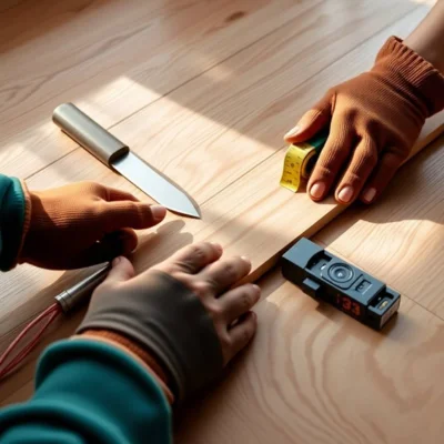 cut vinyl plank flooring