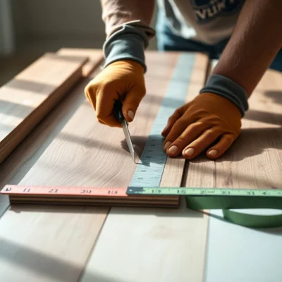 cut vinyl plank flooring