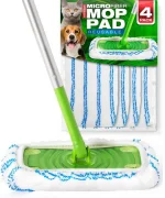 Microfiber Reusable Mop Pads Compatible