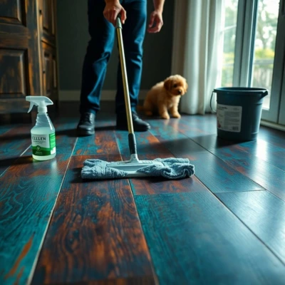 Clean Vinyl Plank Flooring