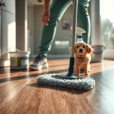 Clean Vinyl Plank Flooring