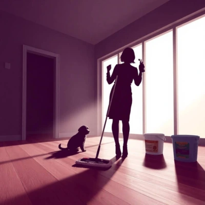 Clean Vinyl Plank Flooring