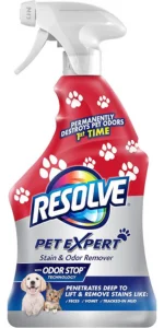 Resolve Pet Expert Stain and Odor Remover, Carpet Cleaner