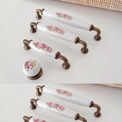Stainmaster Floral Motif Knob Premium Decorative Knob