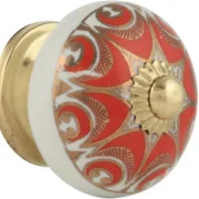 Drawer Knobs  Countryside Boho Ceramic Dresser
